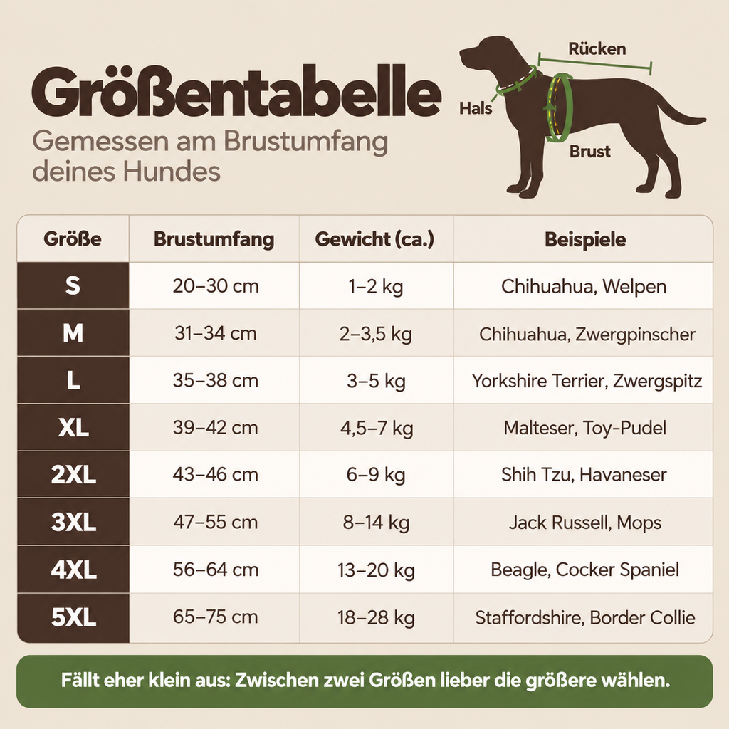 Allwetter - Hundemantel mit integriertem Geschirr